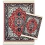 Tabriz Heriz MouseRug&reg; & CoasterRug&reg; Set