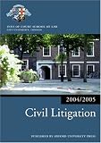 Bar Manual: Civil Litigation, 2004-2005 (Blackstone Bar Manual)