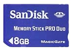 SanDisk Memory Stick PRO Duo 8GB SDMSPD-8192-J61
