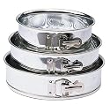 Kaiser Bakeware Tinplate Nested Springform Pans, Set of 3