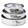 Kaiser Bakeware Tinplate Nested Springform Pans, Set of 3