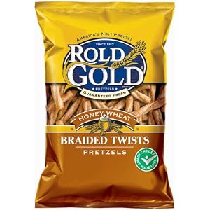 Rold Gold - Pretzel Honey Wheat Braided Twists - 10 oz by Rold Gold