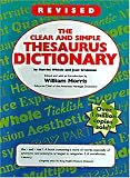 The Clear And Simple Thesaurus Dictionary