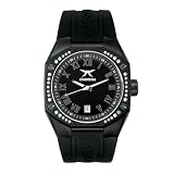 Carrera Women's Crystal Accented Black Dial Watch #CW069292003