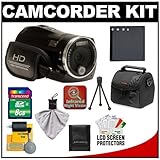 Bell & Howell DNV900 HD 1080p High Definition Zoom Touch Digital Video Camcorder with Infrared Night Vision + 8GB Card + Battery + Accessory Kit