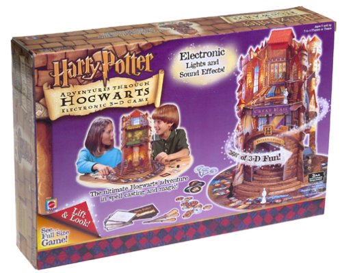 Harry Potter Adventures Through Hogwarts Electronic 3-D Game