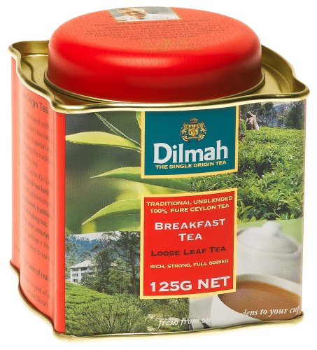 Dilmah Breakfast Tea, Traditional Unblended 100% Pure Ceylon Loose Leaf Tea, 4.4-Ounce... by Dilmah