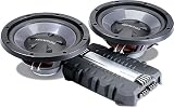 Kenwood P-W612 Two 12-Inch Subwoofers and Stereo/Bridgeable Power Amplifier