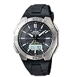 Casio #WVA470J-1A Men's Analog Digital Atomic Solar Watch