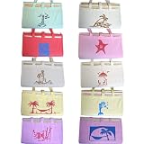 All Natural Handmade Bamboo Beach/Picnic Mat with Carrying Case