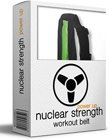 Nuclear Strength Running and Fitness Workout Belt (Green)