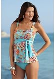 Chadwicks Smocked Babydoll Tankini