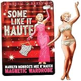 Marilyn Monroe Some Like it Haute Vinyl Magnetic Wardrobe Dress Up Kit