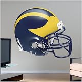 Fathead Michigan Wolverines Helmet Wall Graphic