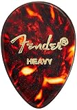 UPC 717669494391 product image for Fender 358 Tear Drop Shell Guitar Picks - 72-Pack - Heavy | upcitemdb.com
