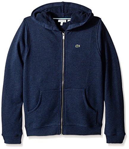 Lacoste Little Boys' Full-Zip Chine Fleece Sweatshirt Lacoste Little Boys' Full-Zip Chine Fleece Sweatshirt