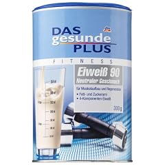 Das gesunde Plus Eiwei� Pulver geschmacksneutral, 300 gr, 1er Pack (1 x 300 g)