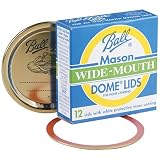 Ball #31000 Regular Dome Canning Jar Lids, Box of 12