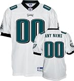 Philadelphia Eagles Personalized Authentic White Jersey - 56