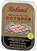 Roland Smoked Sliced Octopus , 3.66-Ounce EZ Open Can (Pack of 10)