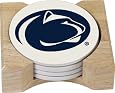 NCAA Penn State Nittany Lions Set of 4 Round Stone Coasters