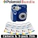 Polaroid 300 Sofortbildkamera in Blau + 5er Pack 300 Sofortbildfilm