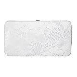 Isaac Mizrahi for Target Lace With White Hinge Clutch - Iggloo (White)