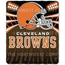 Cleveland Browns NFL Micro-Raschel Throw (Stadium Series) (50x60")"