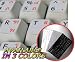 THAI-ENGLISH NON-TRANSPARENT KEYBOARD STICKER ON LIGHT GREY BACKGROUND