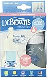 UPC 072239000571 product image for Dr. Brown's Natural Flow Feeding Bottle, Polypropylene 2-ounce, 2 Pack | upcitemdb.com