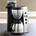 Capresso 45505 Coffee Maker, CoffeeTEAM Thermal with Burr Grinder