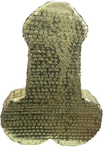 Gold Pecker Pinata 24" Tall