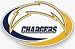 SAN DIEGO CHARGERS 12X12 DIE CUT WINDOW FILM