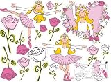 Sigikid 23614 - Ballettine Wallsticker