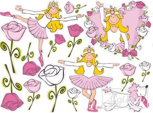Sigikid 23614 - Ballettine Wallsticker