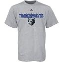 adidas Minnesota Timberwolves Ash True Court T-shirt
