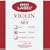 Super-Sensitive Red Label Violin String Set, 4/4