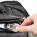 Stainless Steel Digital Luggage Scale with 110 lb / 50 kg Capacity - Travel Size, Handheld, Portable, Easy to Use with LCD Display to Weigh Luggage to Avoid Excess Airline Baggage Fees! Great Accuracy and Precision. Bonus Luggage Tag! Lifetime Worldwide Warranty.