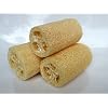 5" Length Natural Loofah Fiber Bath Sponges - 3 pcs/Set Loofah Bath Sponge-100% Natural Fiber,To Soften,Wet the Loofah Sponge in Water,Apply Your Favorite Shower Gel ,Gently Massage the Skin and Enjoy .