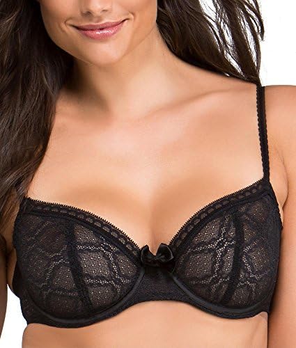 Passionata (a Chantelle brand) Let's Play Demi Bra, 34B, Black