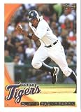 2010 Topps Baseball Card #222 Curtis Granderson Detroit Tigers - Mint Condition - Shipped In Protective ScrewDown Display Case!