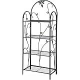 nobrand ガーデンスタンド縦型４段 園芸用品 (H150-4)