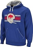 Reebok Buffalo Bills Blue Classic Throwback Hooded Sweatshirt (Small)