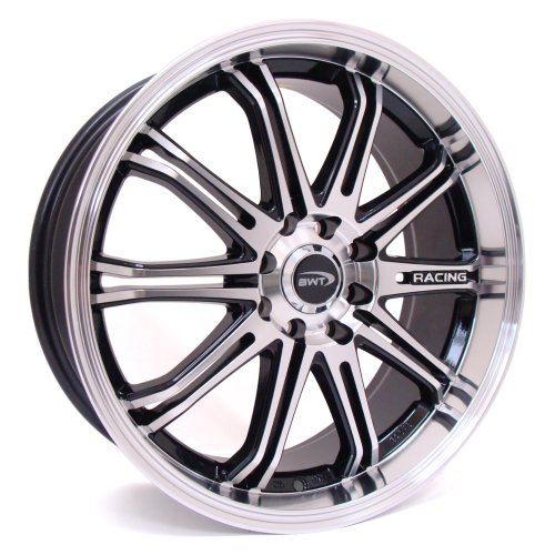 17x7 BWT Tuner (Black / Machined) Wheels/Rims 5x110/115 (4S77T15405