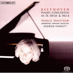 Beethoven: Piano Concertos in D Op. 61 & No.4