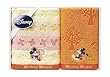 DISNEY ミッキーマウス DS-2115 トレフル ウォッシュタオル1・フェイスタオル1 650002