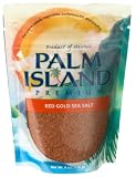 Palm Island Premium Red Gold Volcanic Clay Sea Salt, 6-Ounce Pouch (Pack of 6)