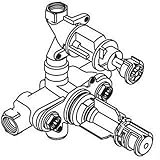 American Standard R520R520 Ceratherm Rough Valve Body with 1/2-Inch NPT Inlets/Outlets, 7.2 GPM at 40 PSI