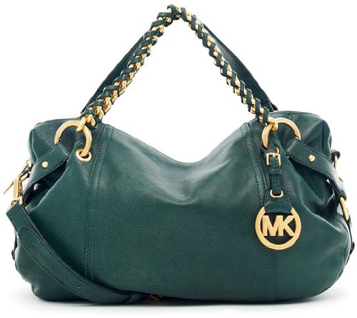 Michael Michael Kors Tristan Medium Satchel Hunter Green