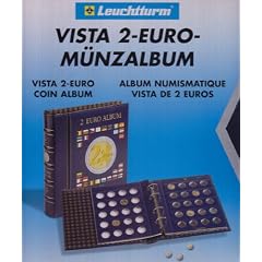 VISTA 2 EUR (Euro)-M�nzalbum: f�r 80 2-EUR-M�nzen